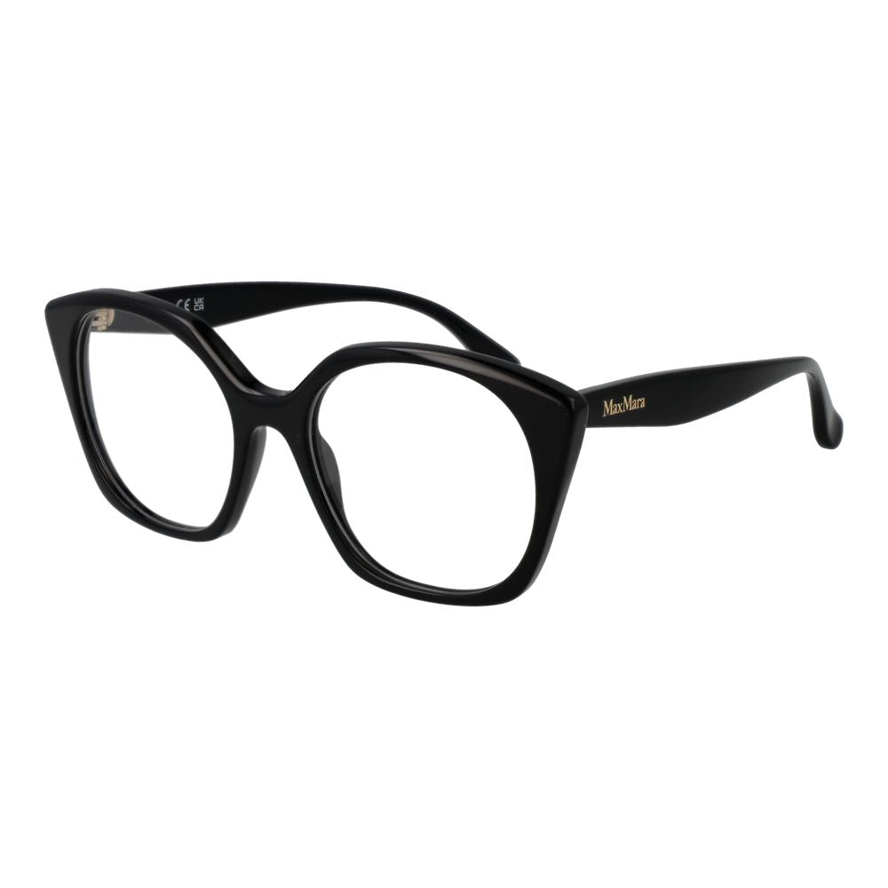 Max Mara Schwarze Brille mit Acetat-Gestell