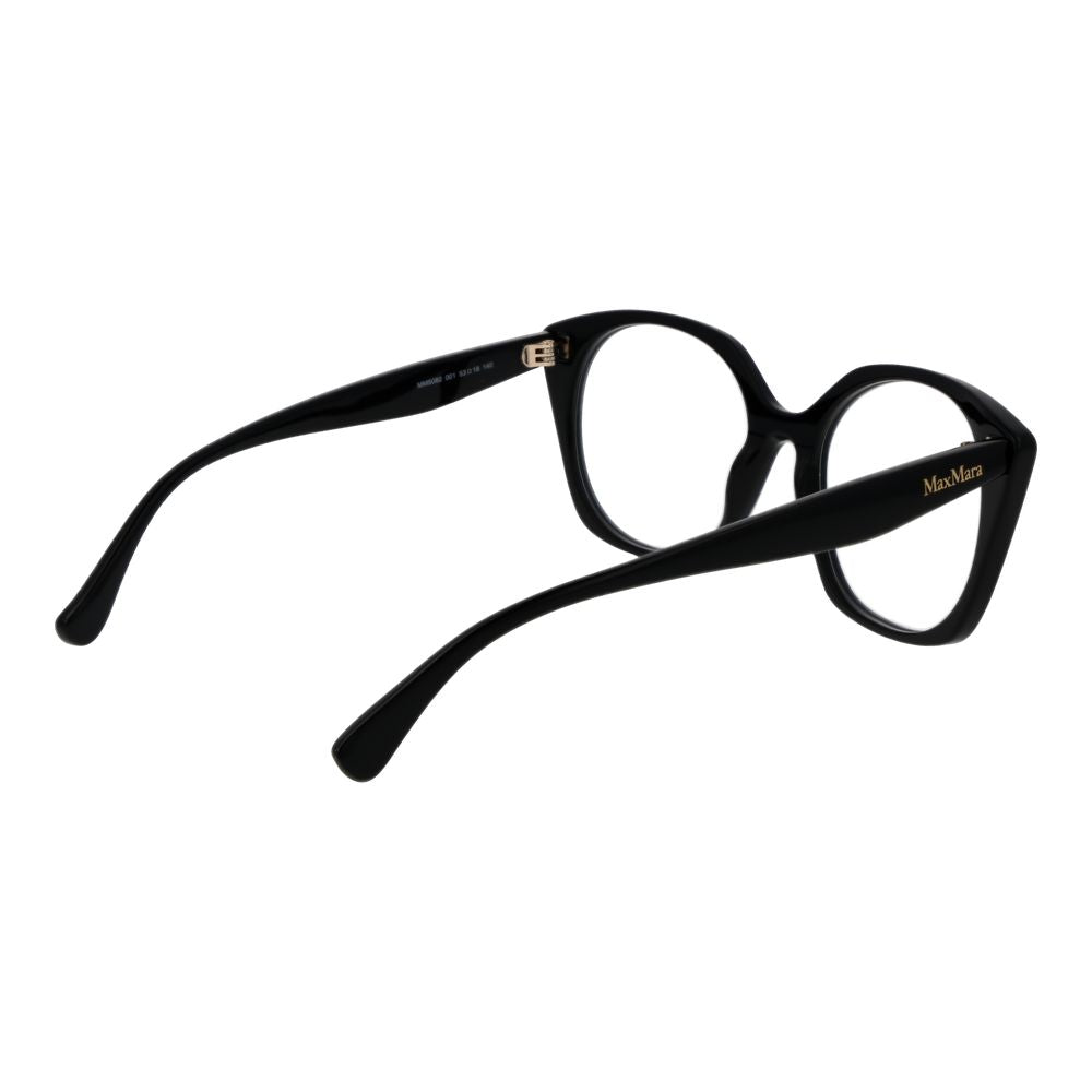 Max Mara Schwarze Brille mit Acetat-Gestell