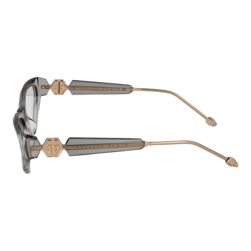 Philipp Plein Brillenrahmen aus transparentem Celluloseacetat
