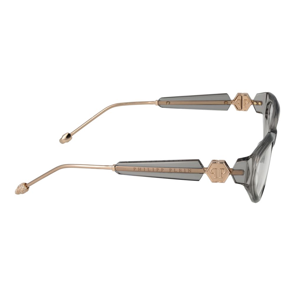 Philipp Plein Brillenrahmen aus transparentem Celluloseacetat