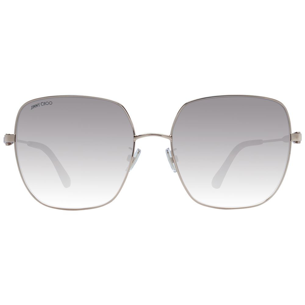 Jimmy Choo Goldene Metall-Sonnenbrille