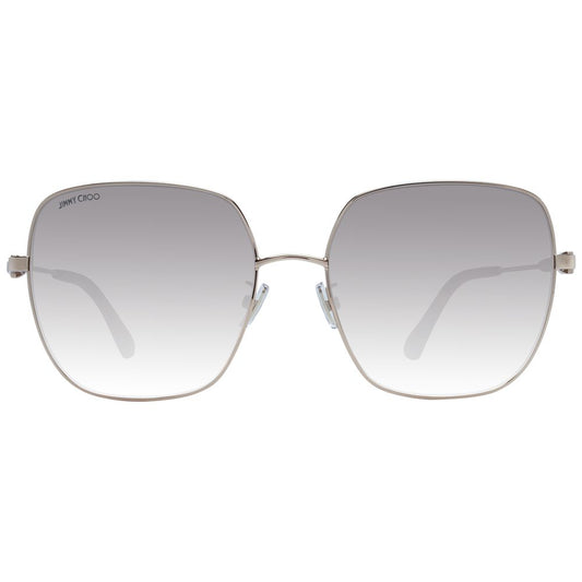 Jimmy Choo Goldene Metall-Sonnenbrille