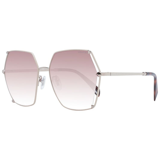 Police Rosa Metall-Sonnenbrille