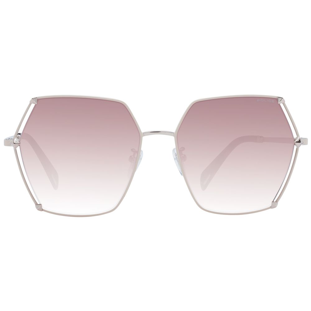 Police Rosa Metall-Sonnenbrille