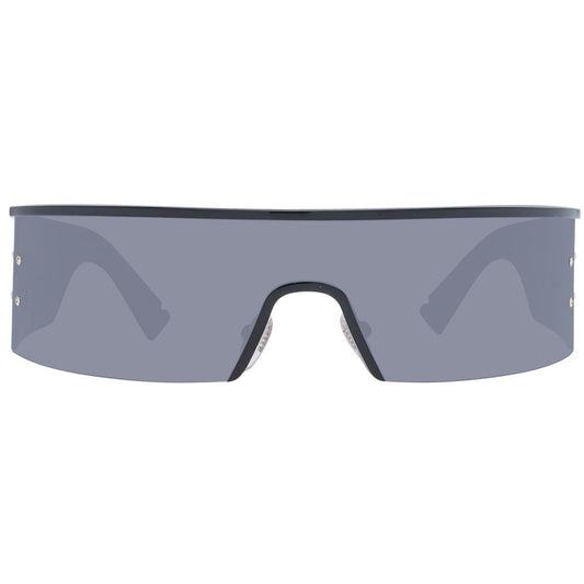 Lozza Sonnenbrille aus schwarzem Metall