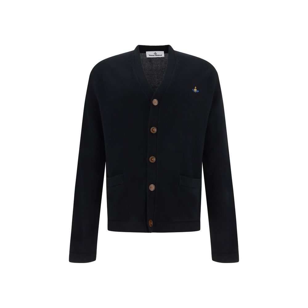 Vivienne Westwood Schwarzer Baumwoll-Cardigan