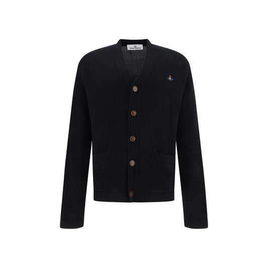 Vivienne Westwood Schwarzer Baumwoll-Cardigan