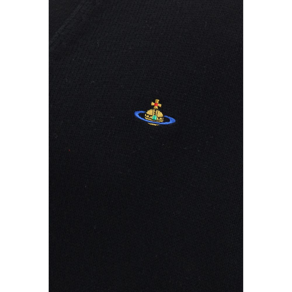 Vivienne Westwood Schwarzer Baumwoll-Cardigan