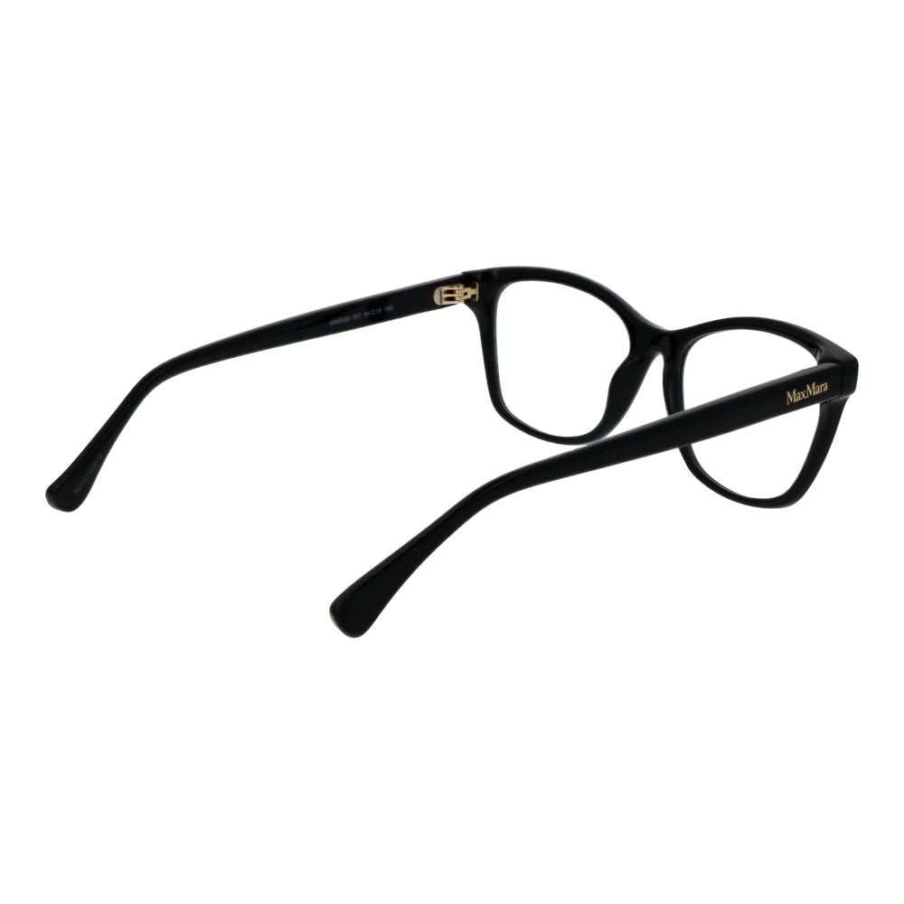 Max Mara Schwarze Brillengestelle aus Acetat