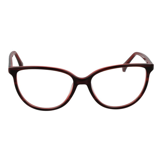 Max Mara Burgunderfarbene Acetatbrille (Gestell)