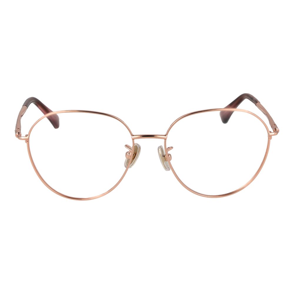 Max Mara Brille mit roségoldenem Metallrahmen