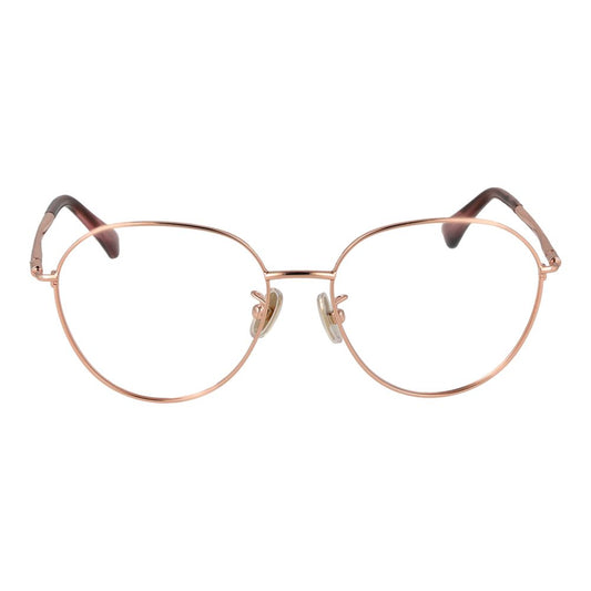 Max Mara Brille mit roségoldenem Metallrahmen