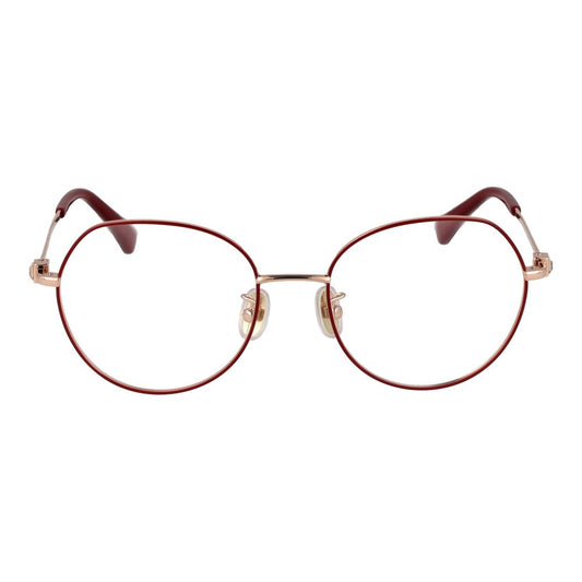 Max Mara Rote Metallbrille (Gestell)