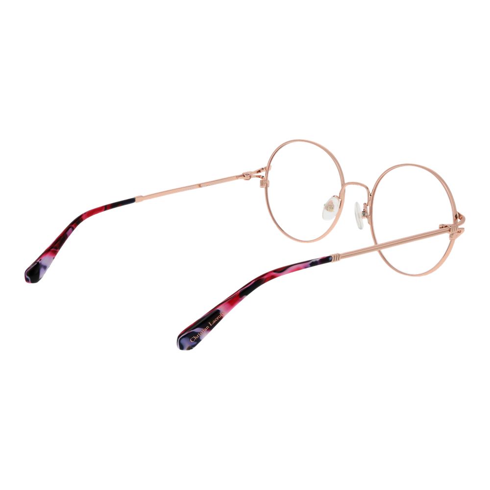Christian Lacroix Beige Metallbrille (Gestelle)