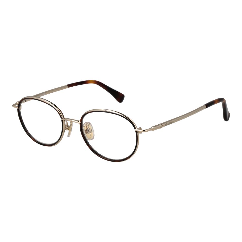 Max Mara Braune Metallbrille (Gestell)