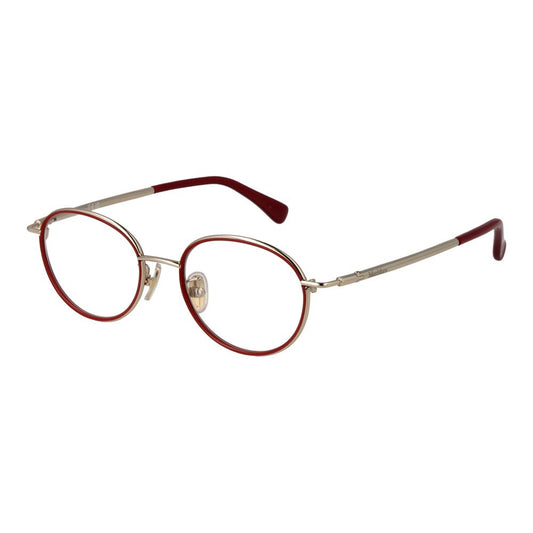 Max Mara Rote Metallbrille (Gestell)