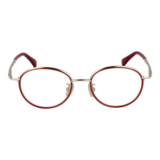 Max Mara Rote Metallbrille (Gestell)
