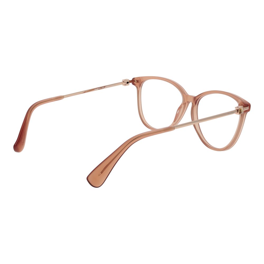 Max Mara Brillenrahmen aus braunem Acetat