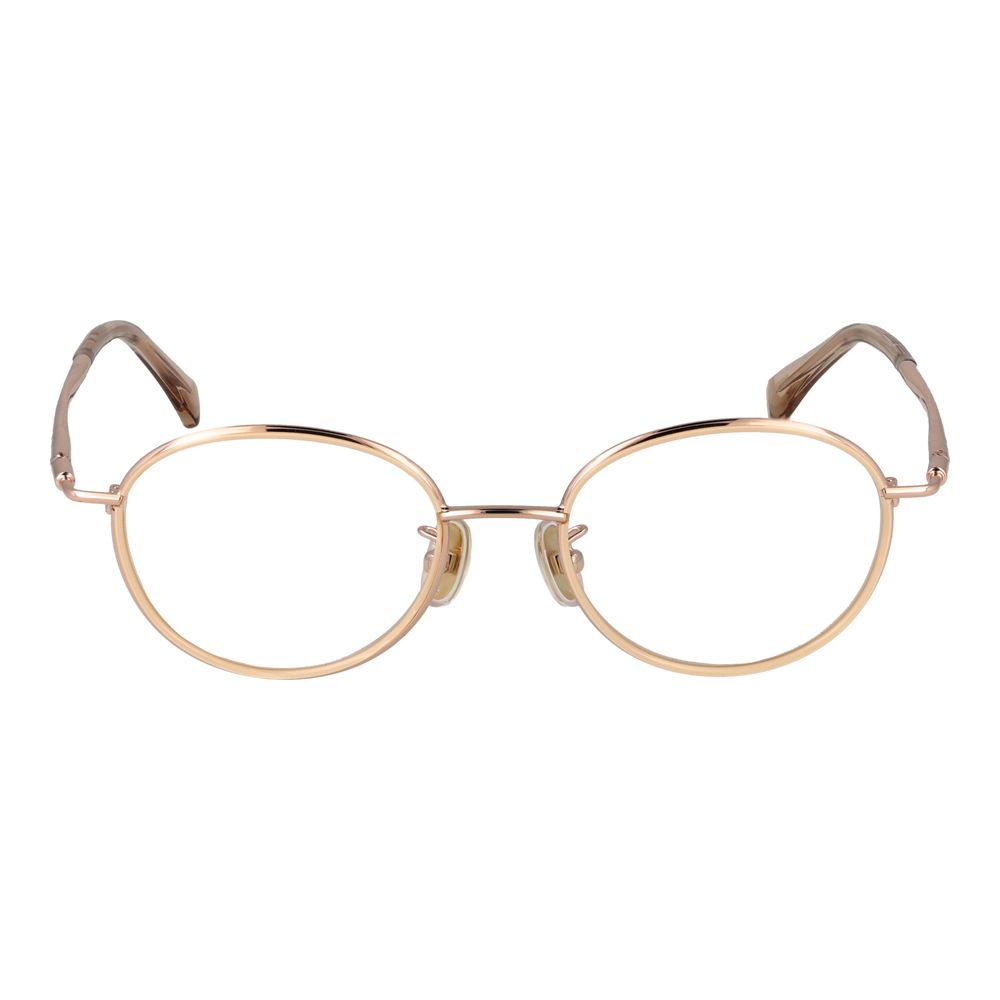 Max Mara Brille mit roségoldenem Metallrahmen