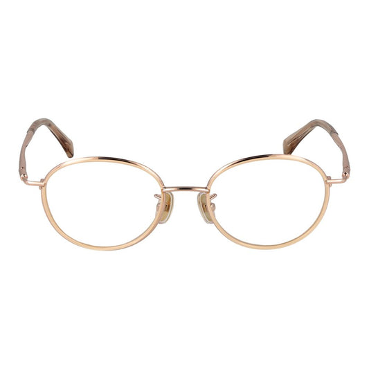 Max Mara Brille mit roségoldenem Metallrahmen