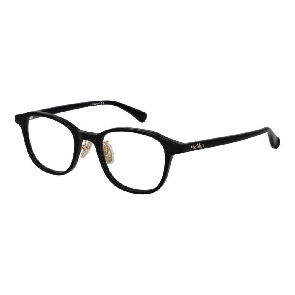 Max Mara Schwarze Acetat-Brille (Gestell)