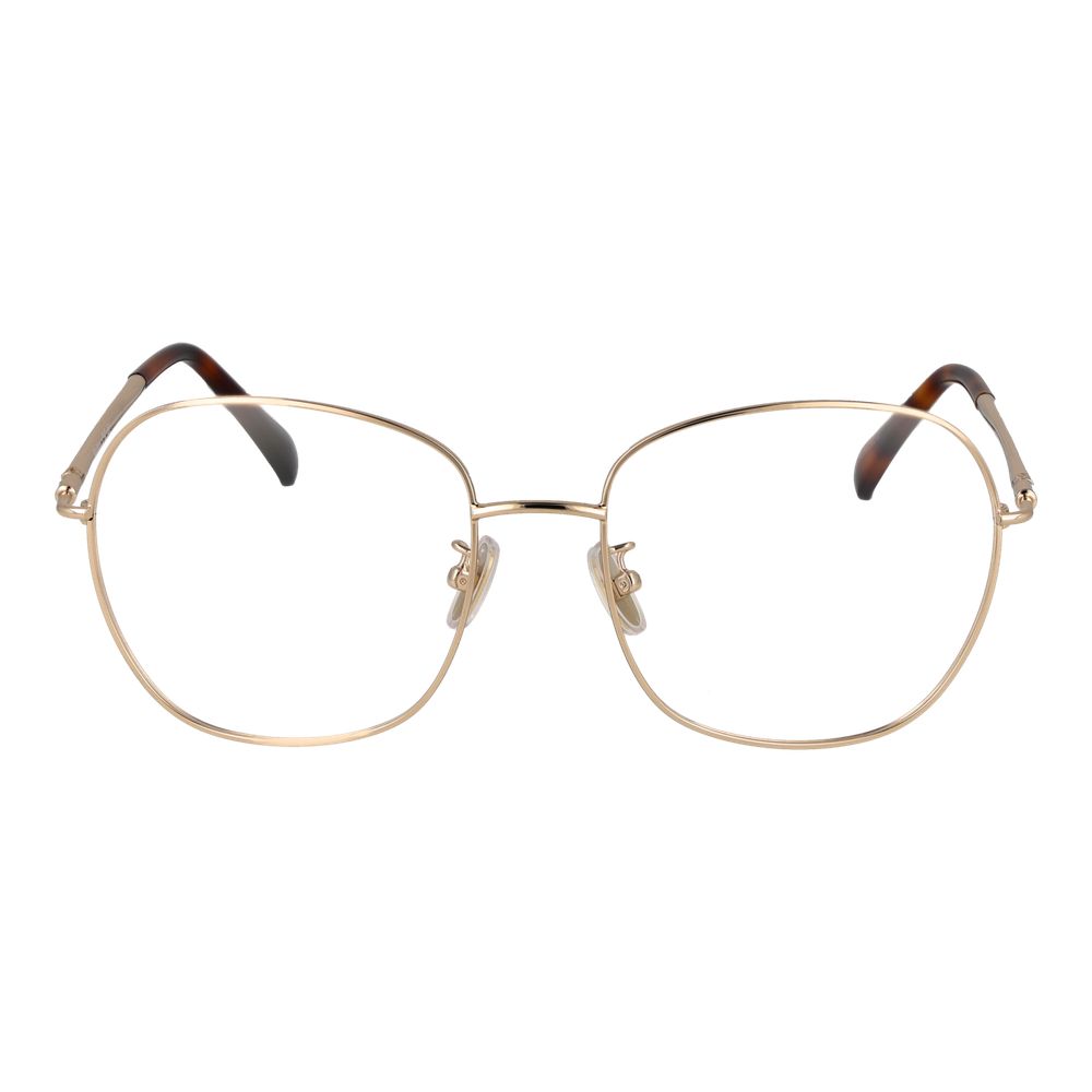 Max Mara Goldene Metall-Brille (Gestelle)
