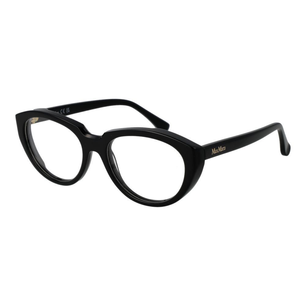 Max Mara Schwarze Brille aus Acetat (Rahmen)