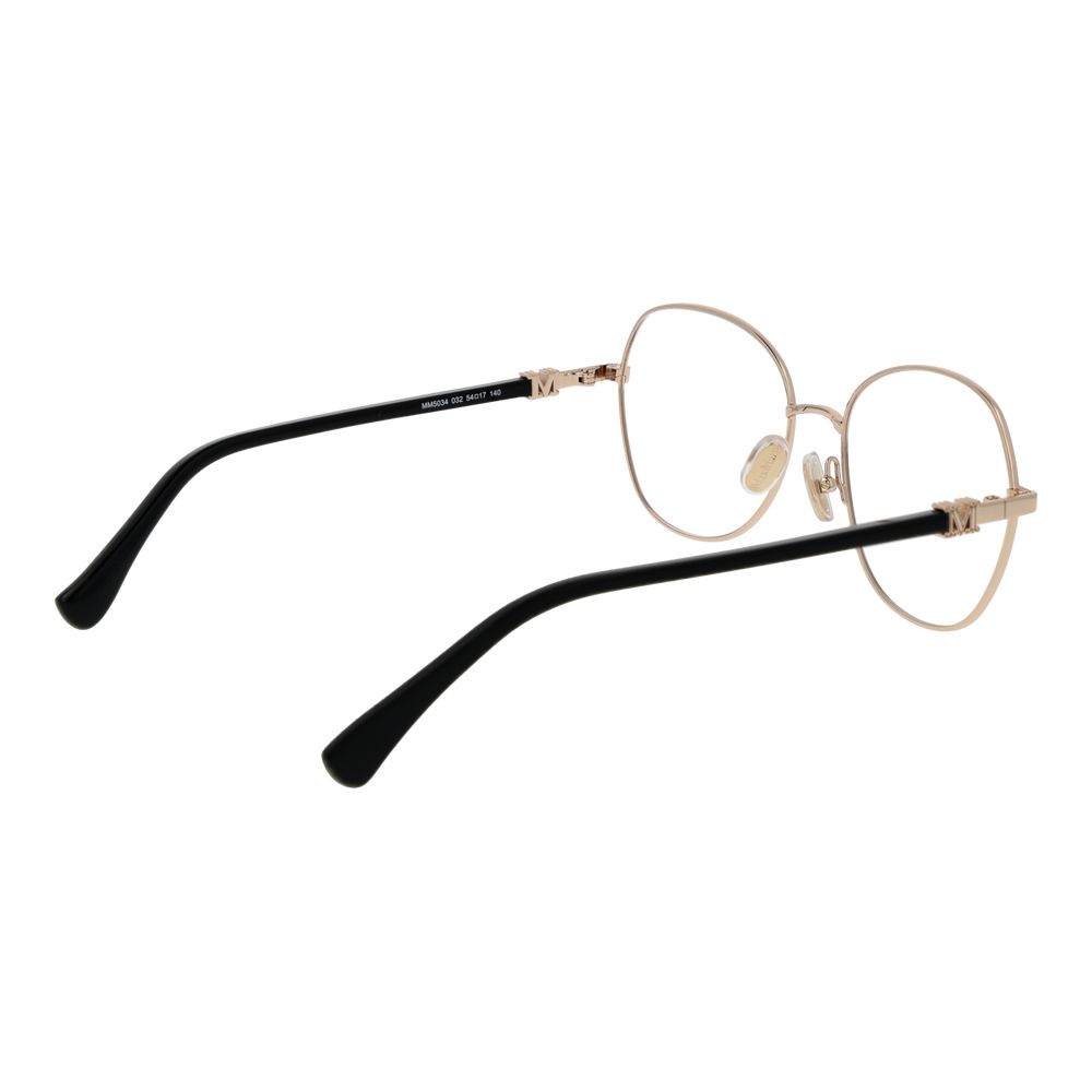 Max Mara Goldene Metallbrille (Gestelle)