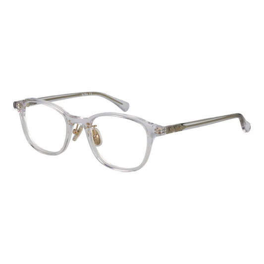 Max Mara Transparente Brillengestelle aus Acetat