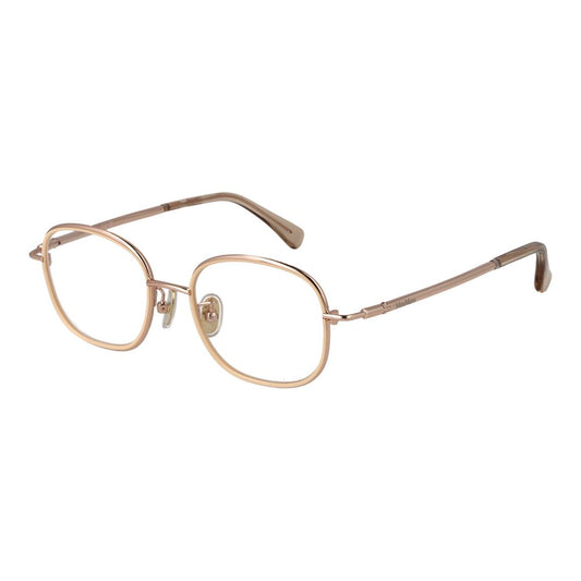 Max Mara Brille mit roségoldenem Metallgestell