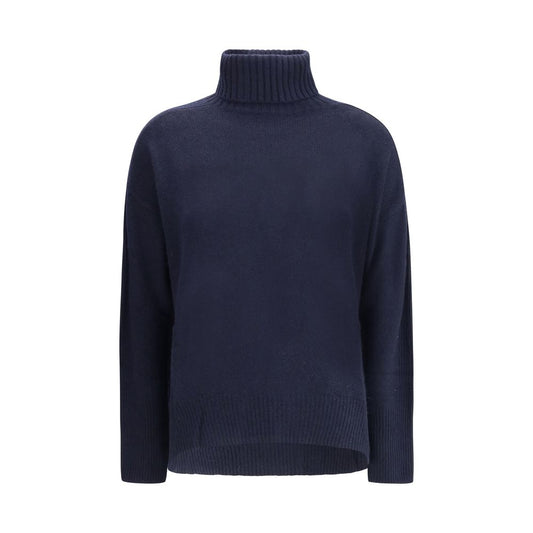Allude Blauer Kaschmir-Pullover