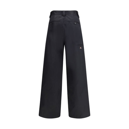 Balenciaga Schwarze Baumwoll-Chino