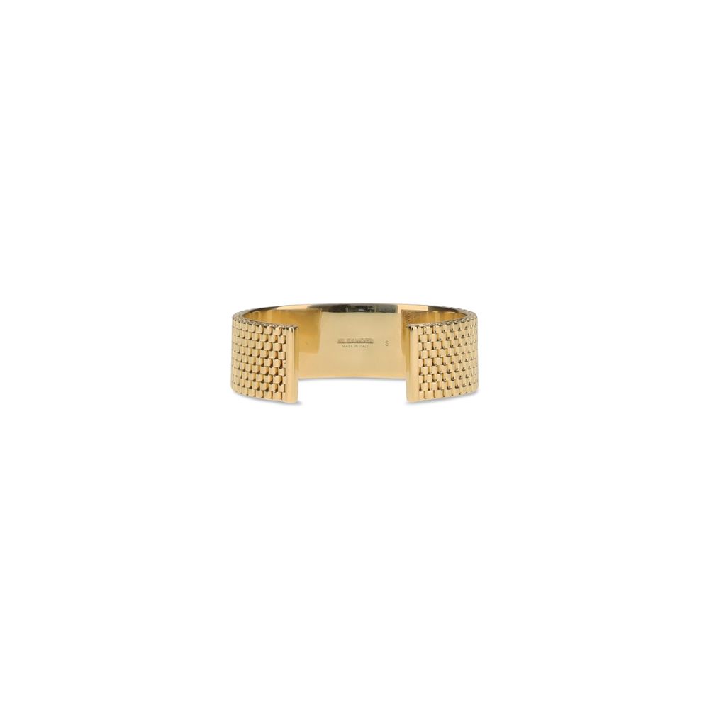 Jil Sander Armband aus goldenem Messing