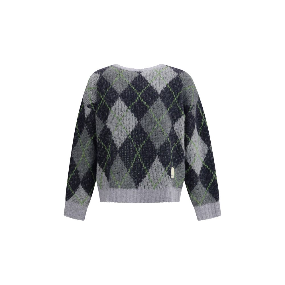 Emporio Armani Graues Polyamid-Sweatshirt