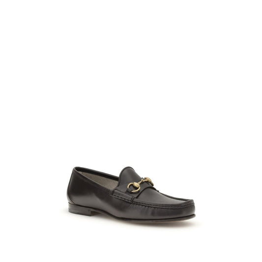 Gucci Braune Kalbsleder Bos Taurus Slip-On Loafer