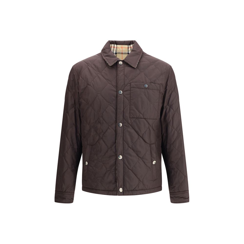 Burberry Brauner Polyamid-Mantel