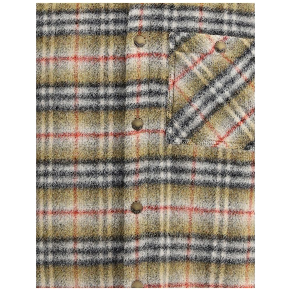 Burberry Wollmantel in Multicolor