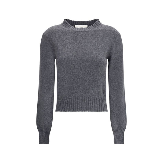 Ami Paris Grauer Kaschmir-Pullover