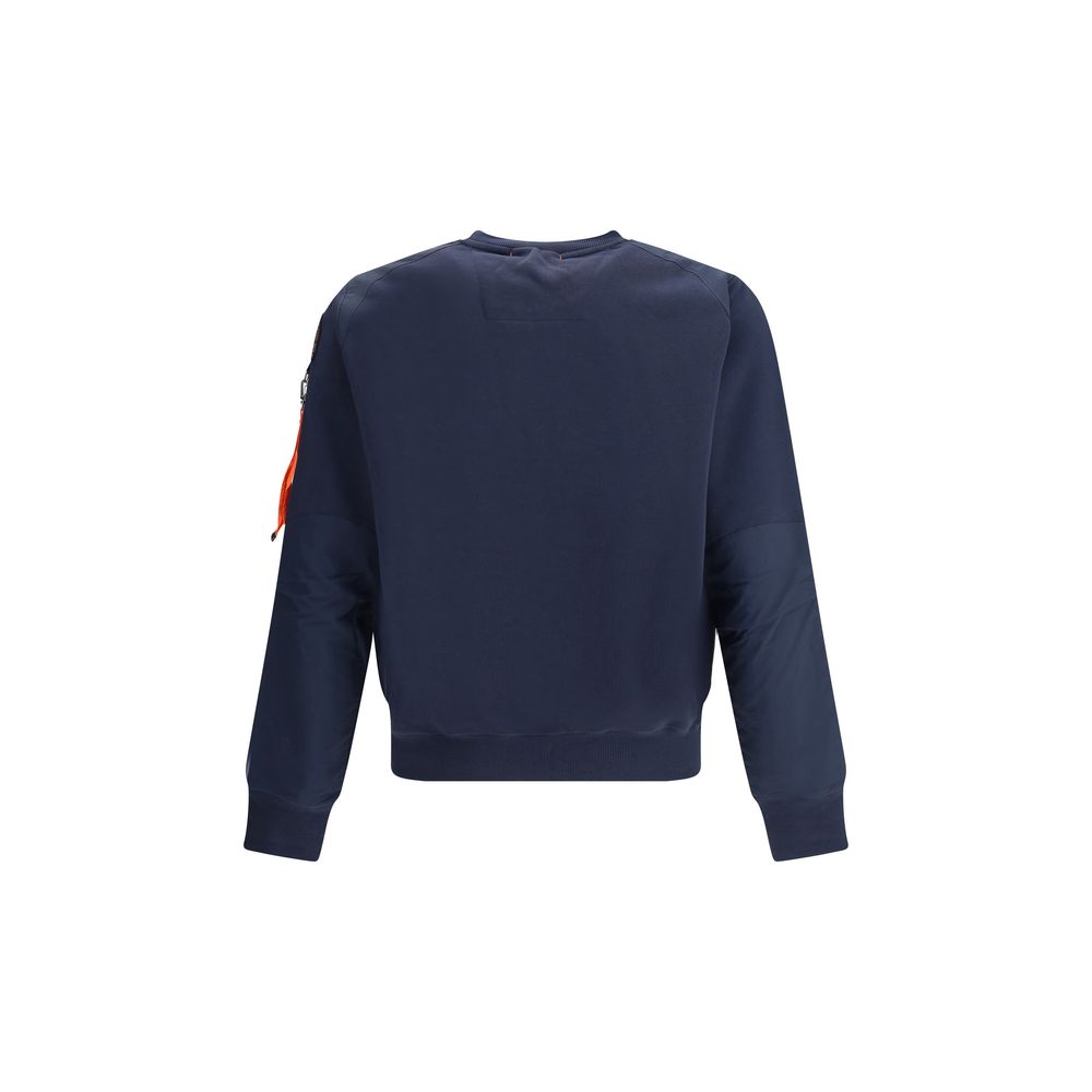 Parajumpers Baumwoll-Sweatshirt in Blau