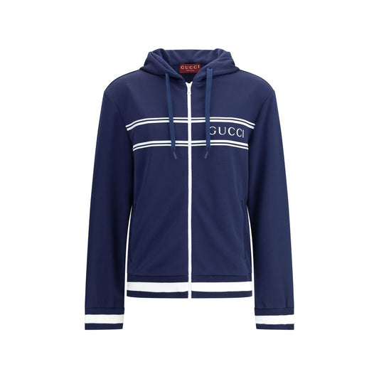 Gucci Blauer Polyester-Sweatshirt
