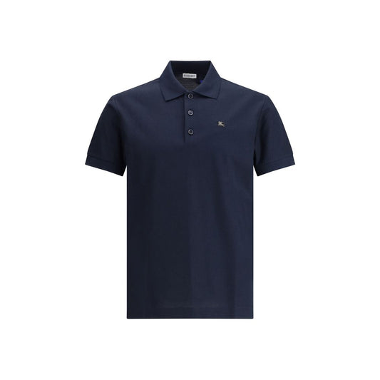Burberry Baumwoll-Poloshirt in Blau
