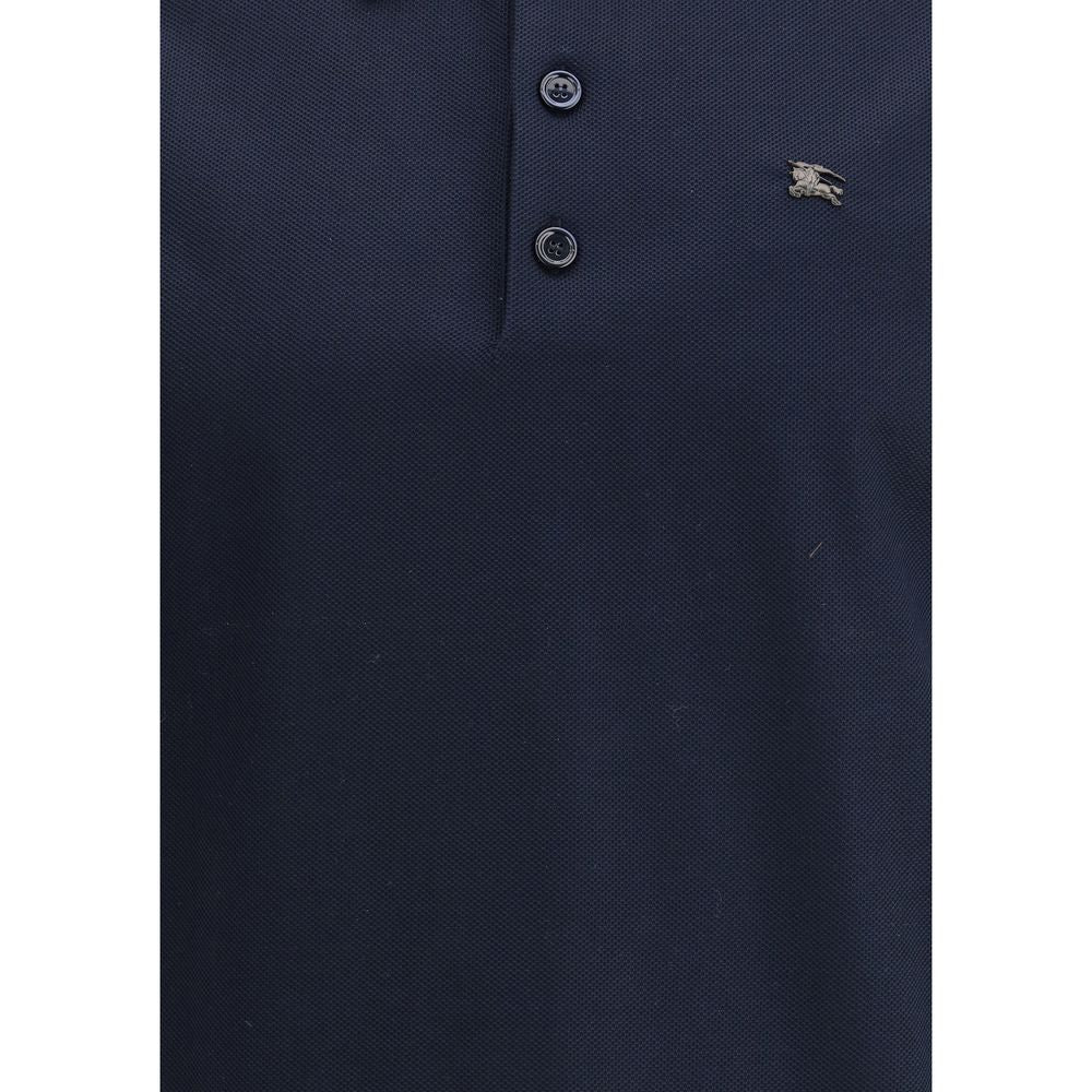Burberry Baumwoll-Poloshirt in Blau