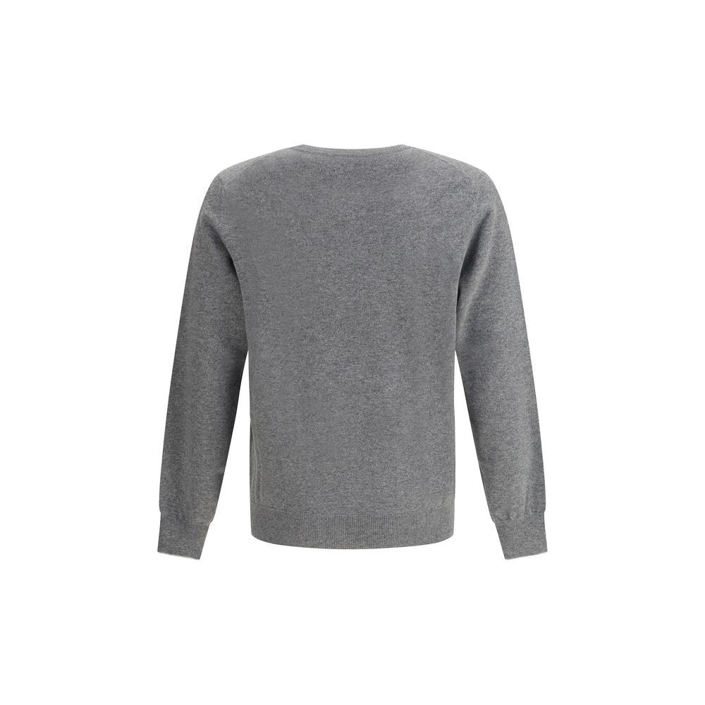 Brunello Cucinelli Grauer Kaschmir-Pullover