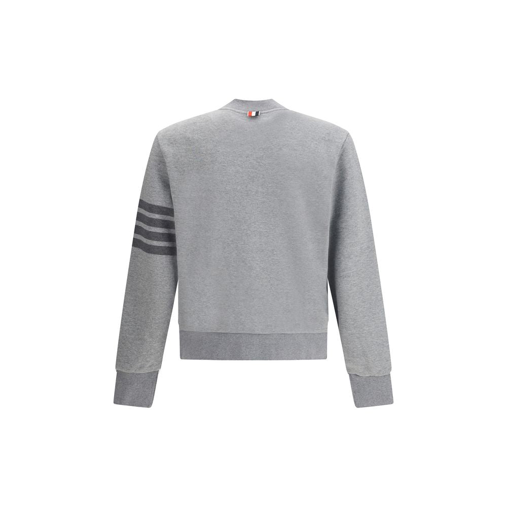 Thom Browne Grauer Baumwoll-Sweatshirt