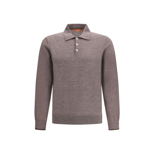 Cruna Grauer Woll-Sweatshirt