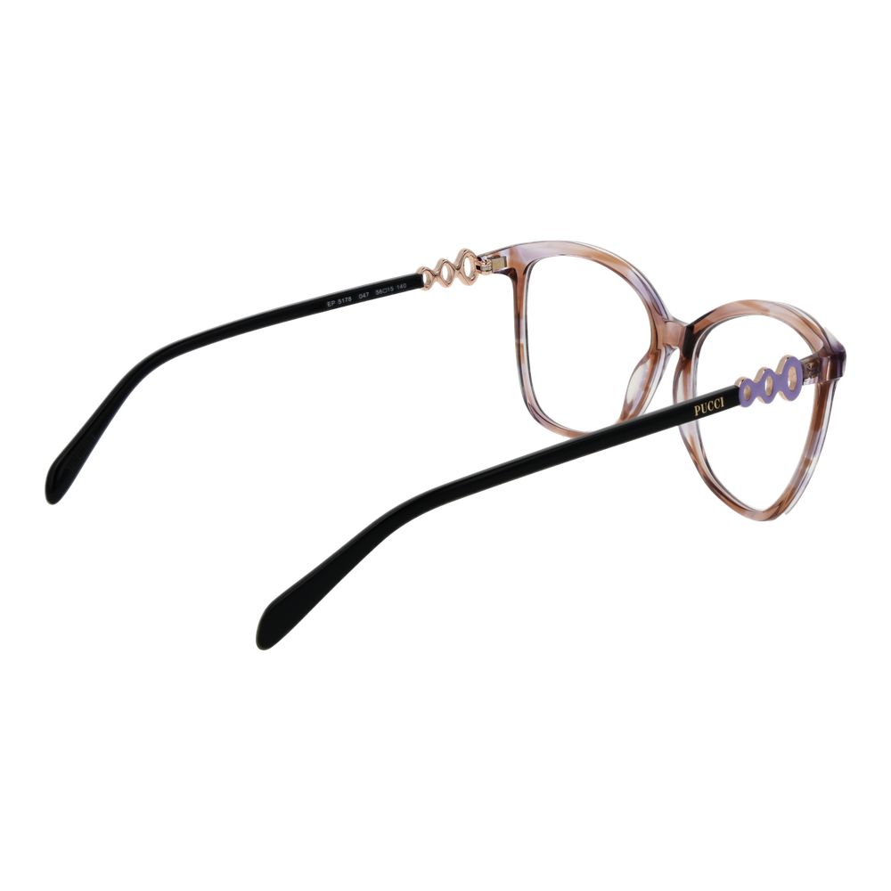 Emilio Pucci Braune Kunststoffbrille (Gestelle)