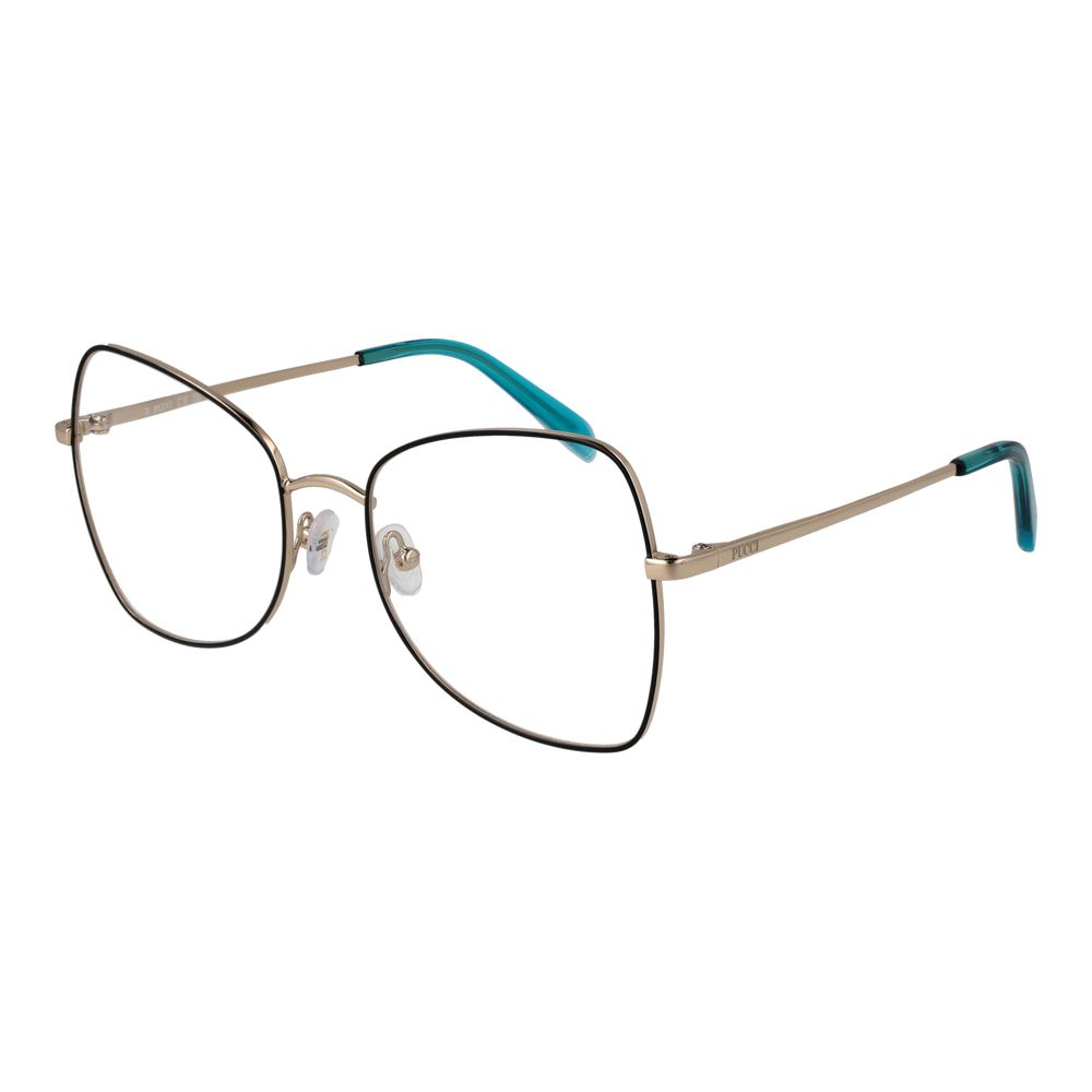 Emilio Pucci Metallbrille in Schwarz (Gestell)