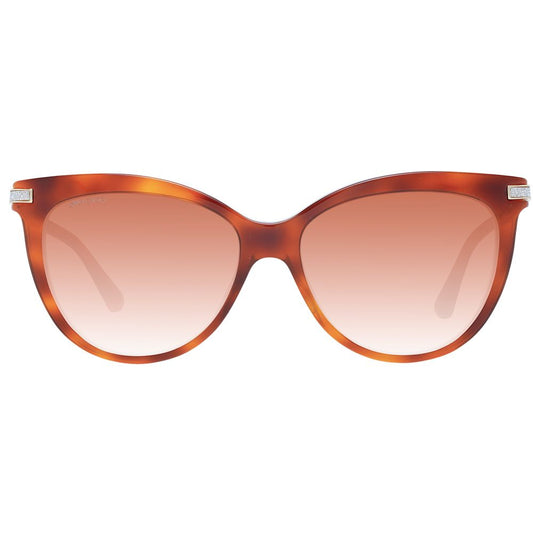 Jimmy Choo Braune Sonnenbrille aus Kunststoff