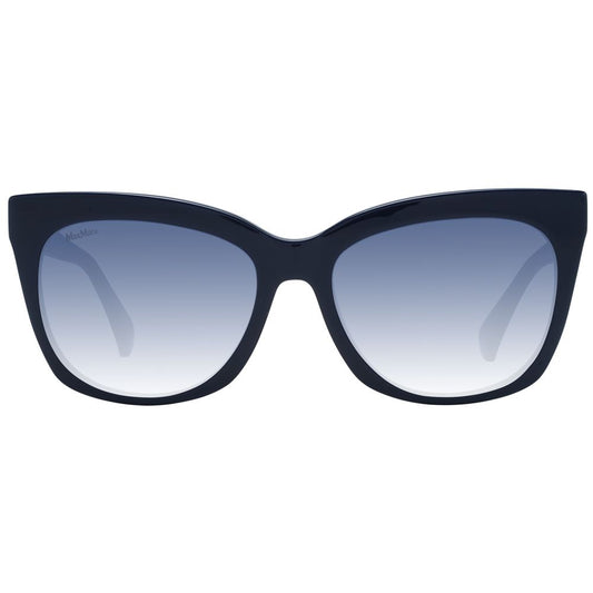Max Mara Blaue Sonnenbrille aus Kunststoff