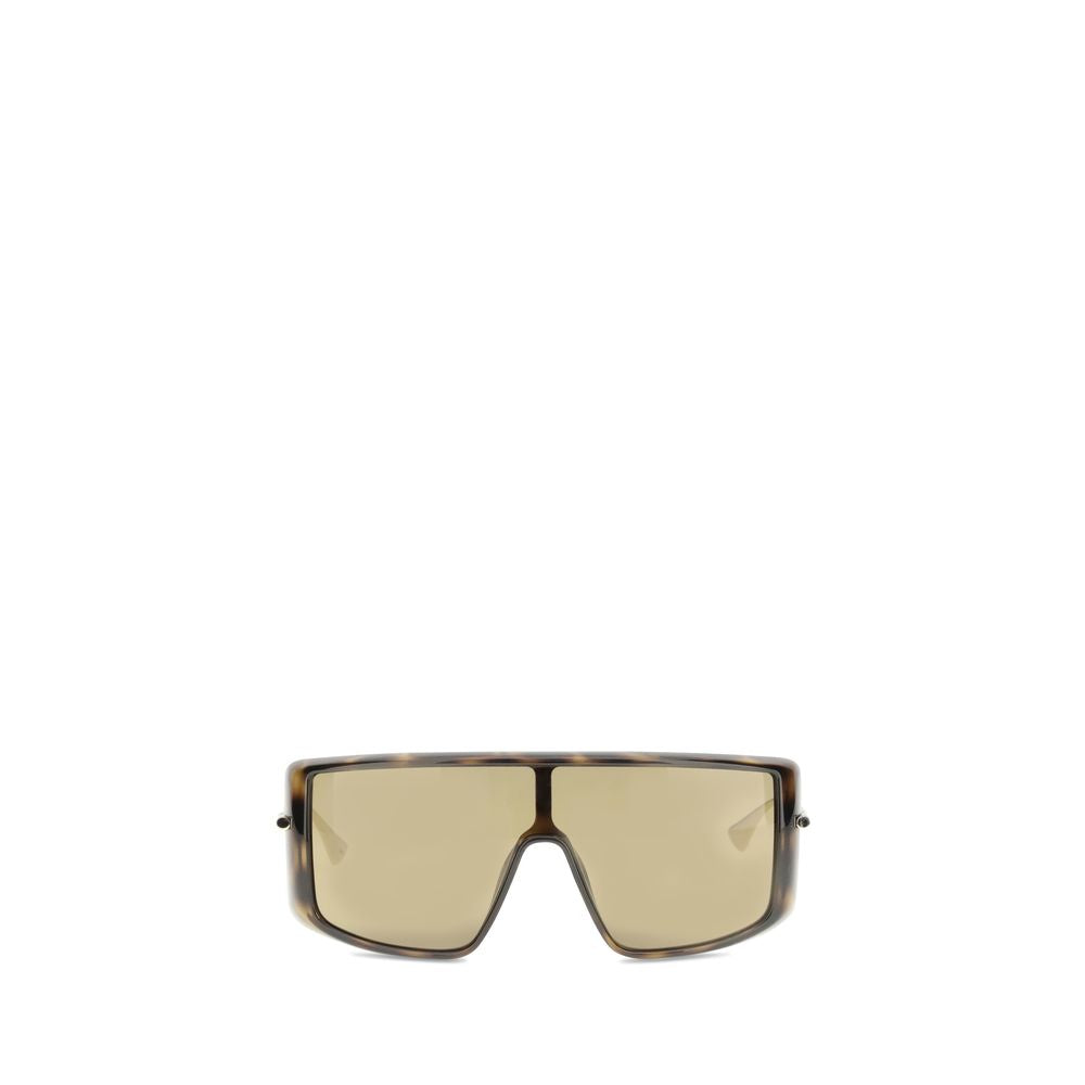 Alexander McQueen Braune Sonnenbrille aus Acetat